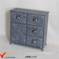 Art Antique Filing Cabinet in Vintage Metal